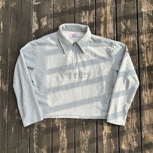 Martine Rose Gray Long Sleeve Top